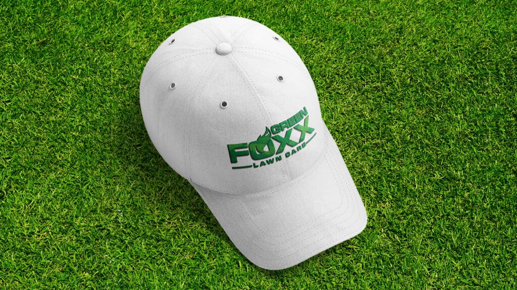 Fusion Marketing Green Foxx Lawn Care Logo Mockup 01