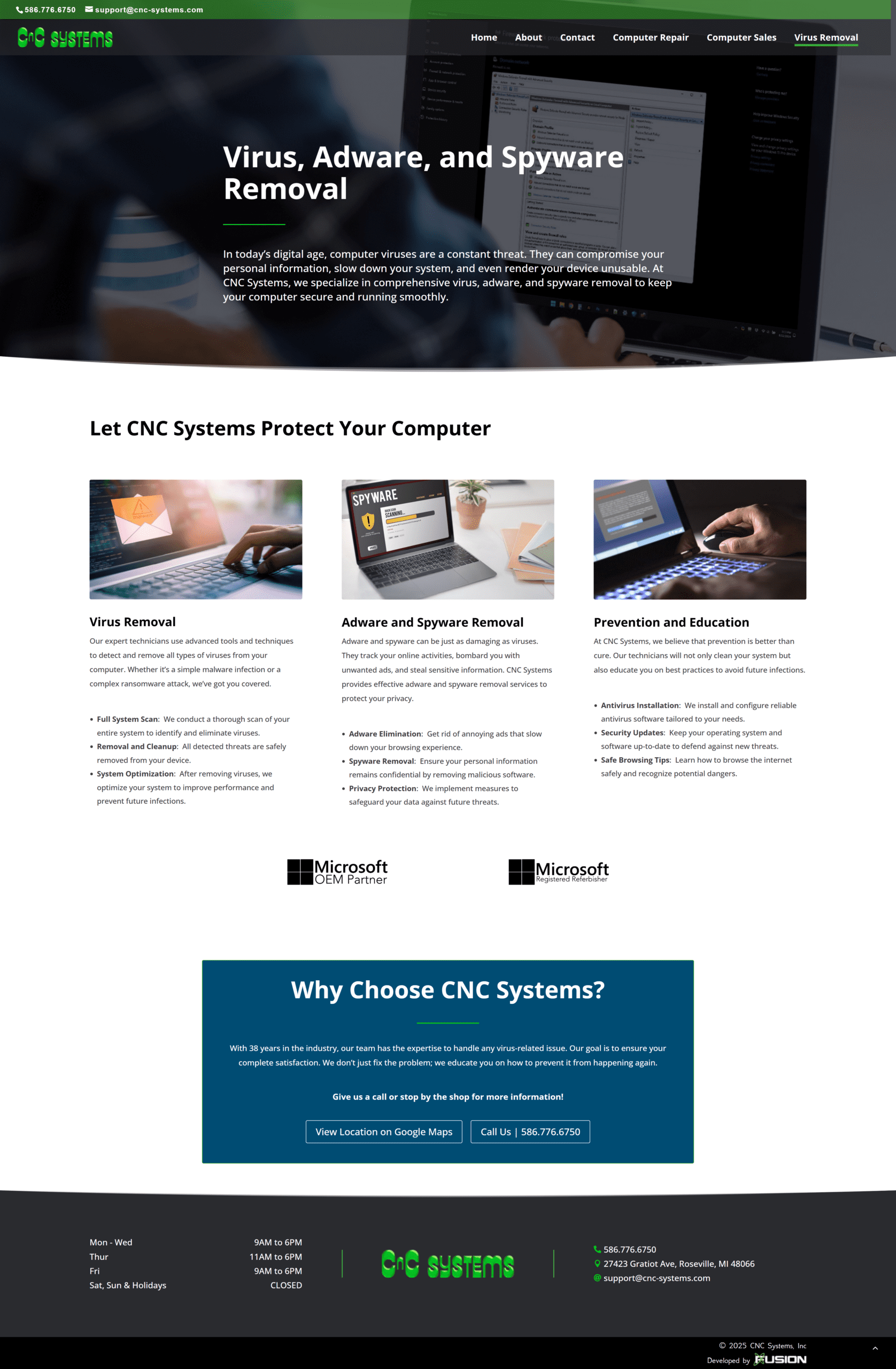 CNC Systems Virus New