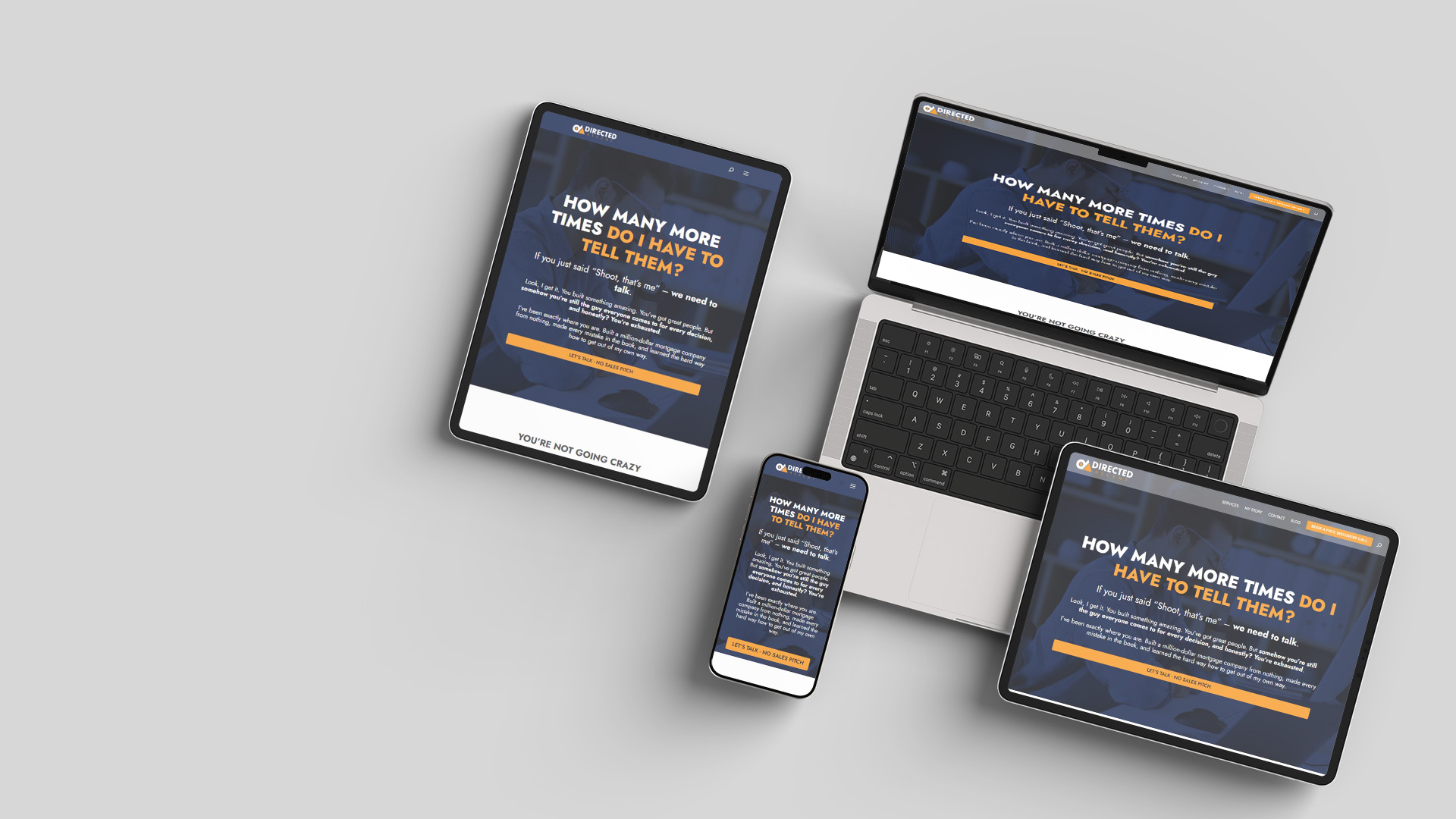 Directed Ascent Responsive Website Design