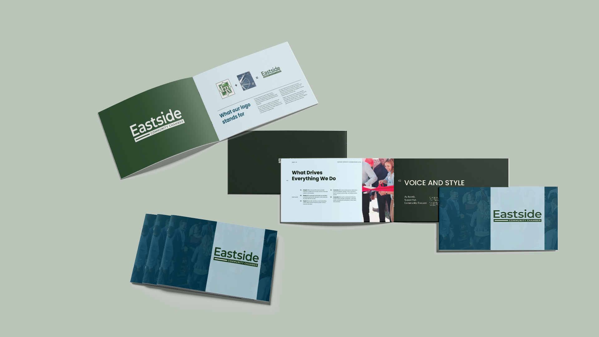 Eastside Chamber Brand Guideline Mockup